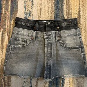 Mini Jean skirt Zara